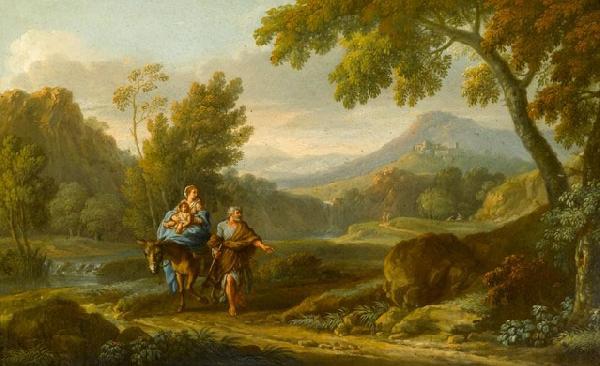 Peter van Bloemen The Rest on the Flight to Egypt